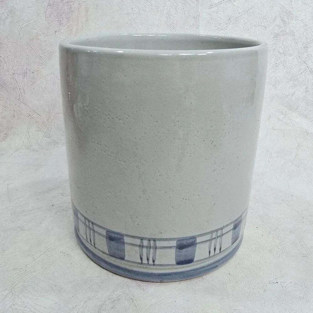Vtg‎ Set Of 3 Louisville Stoneware Gaggle of Geese Goose Canisters No Lids 6.5